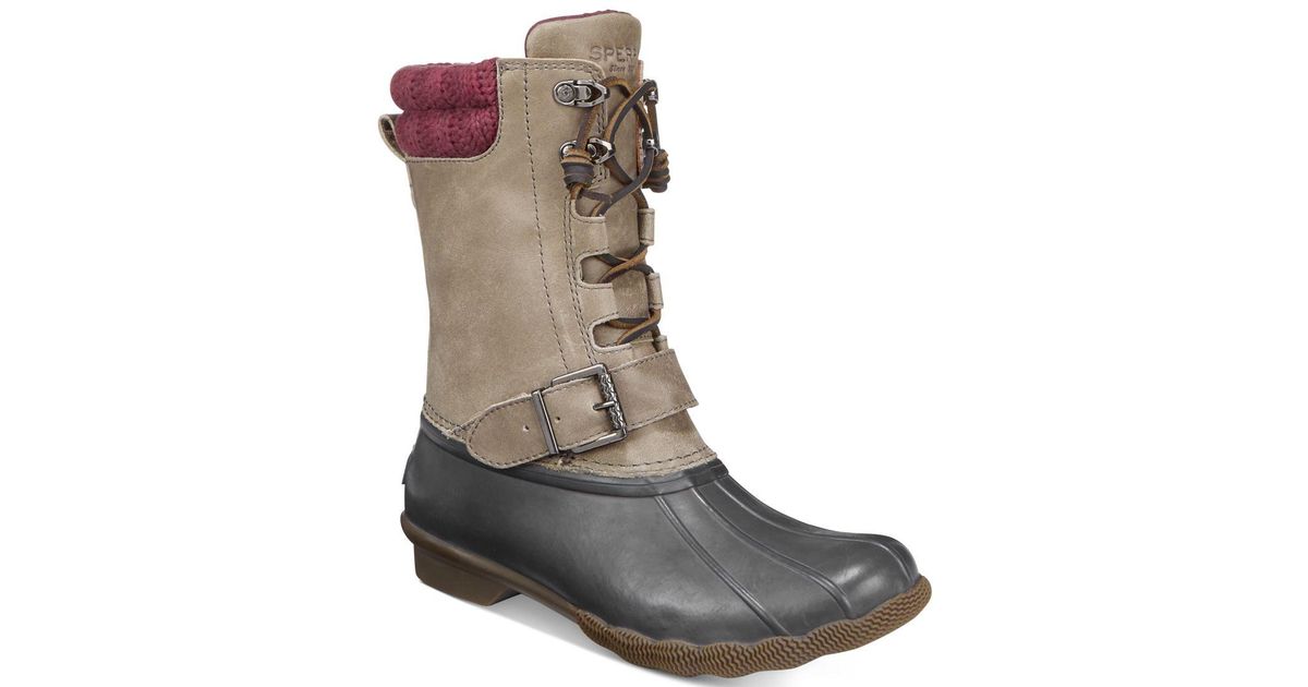 sperry saltwater misty thinsulate duck boots