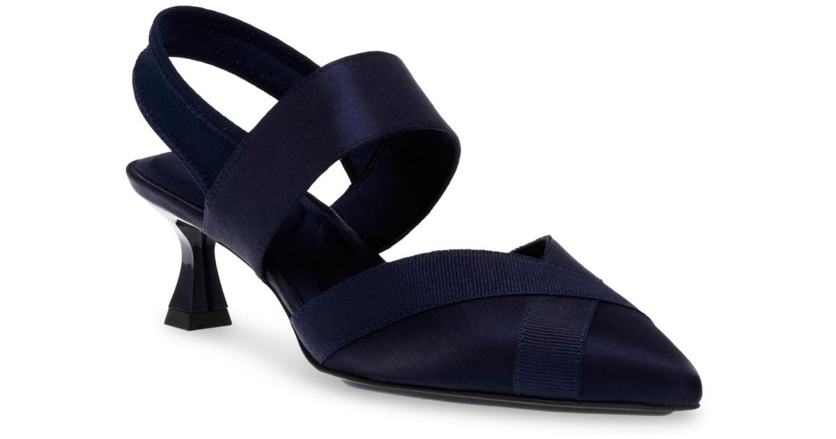 anne klein navy pumps