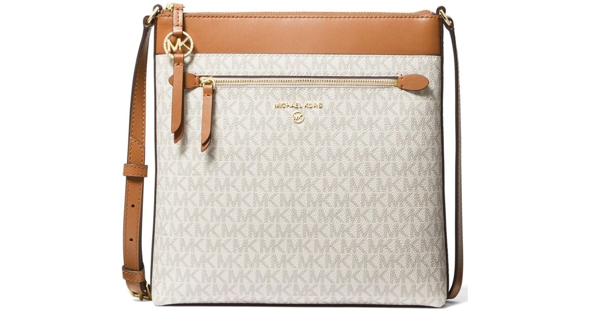 Michael kors sale large flat crossbody