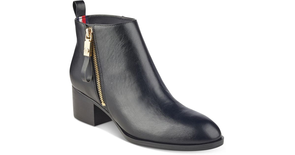 tommy hilfiger reiz ankle booties