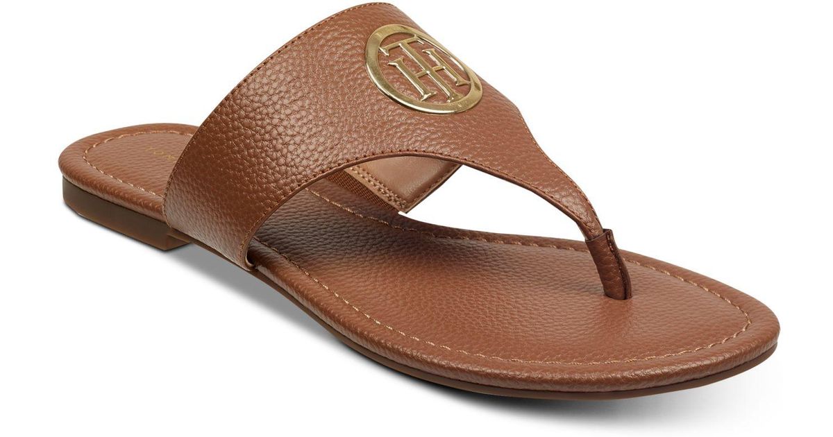 tommy hilfiger sinder flat sandals