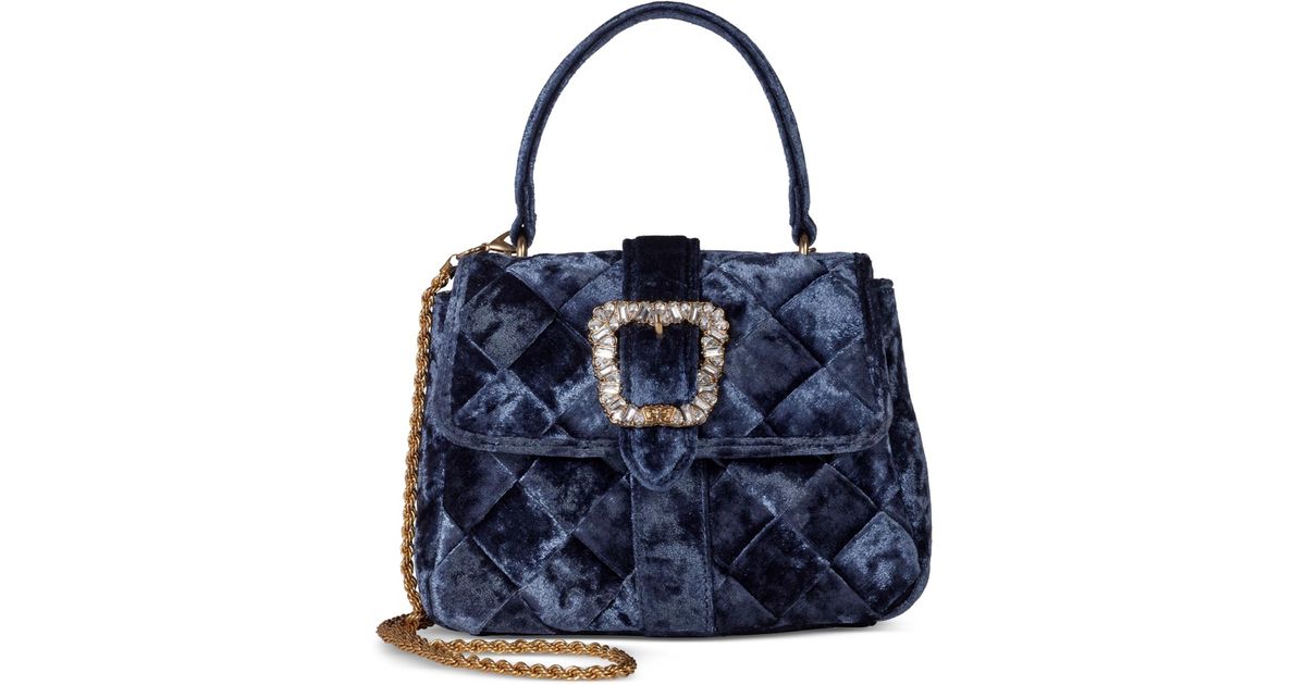 Sam Edelman Brit Top-handle Bag in Blue Lyst