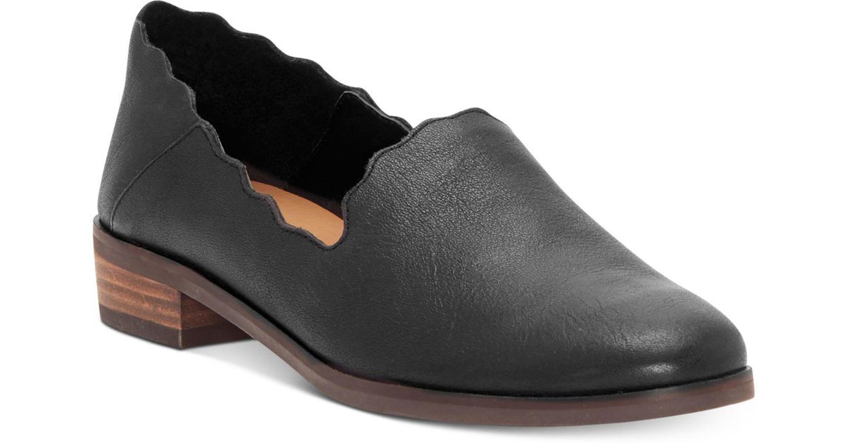 lucky brand black flats