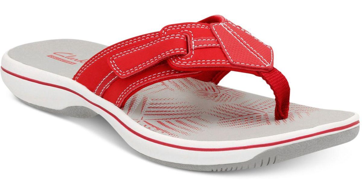 clarks brinkley bree flip flops
