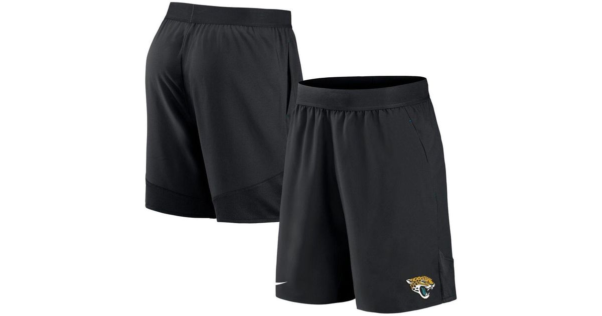 Nike Synthetic Black Jacksonville Jaguars Stretch Woven Shorts for Men ...