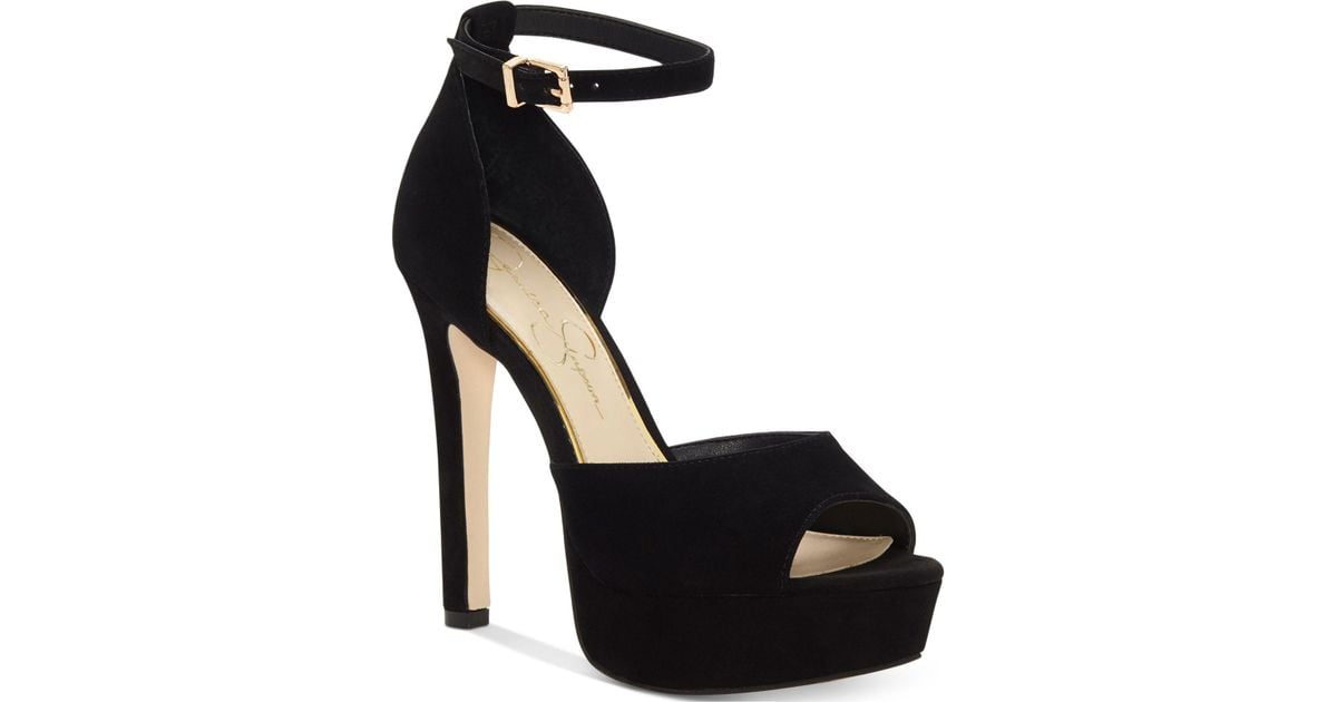 jessica simpson beeya platform sandals