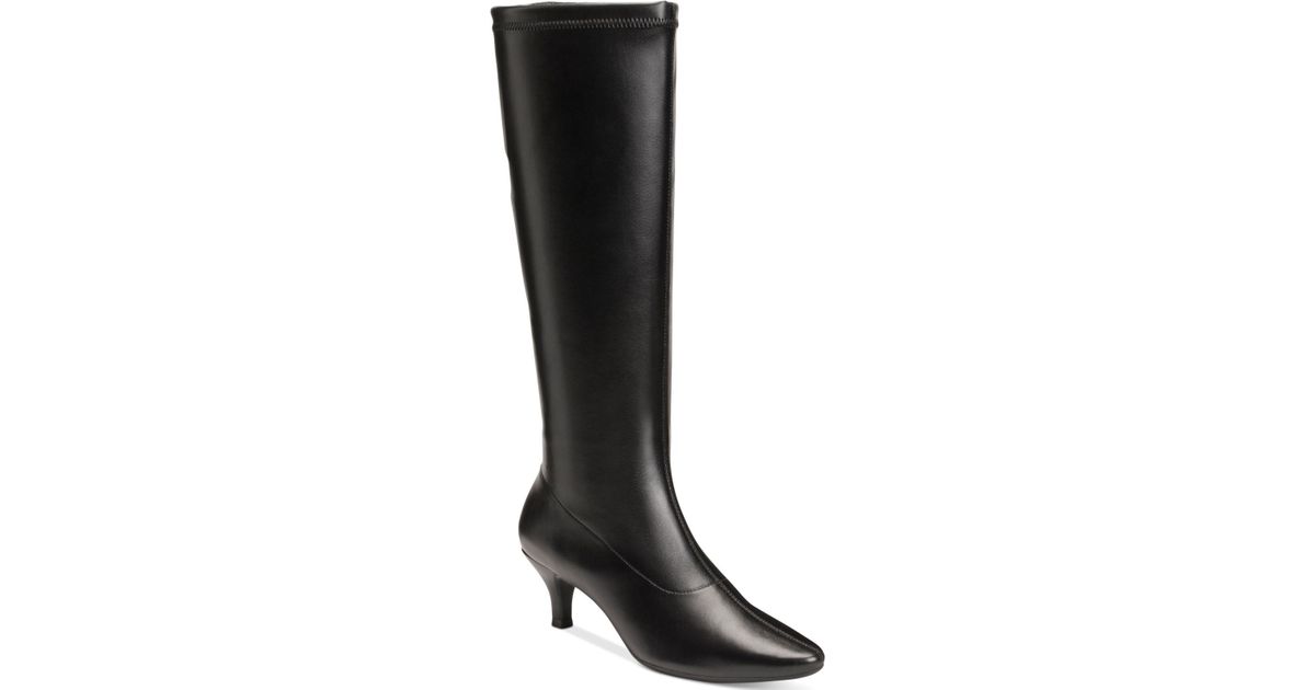 aerosoles tall black boots