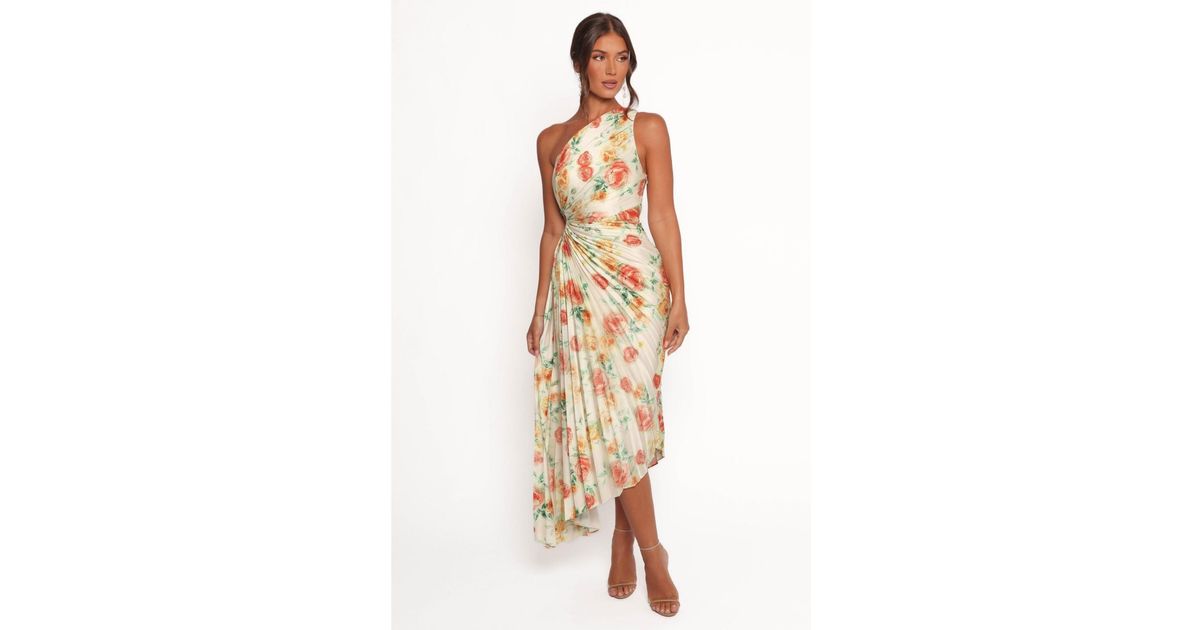 chinese dress ladies Petal and Pup Women's Kleo One Shoulder Maxi Dress