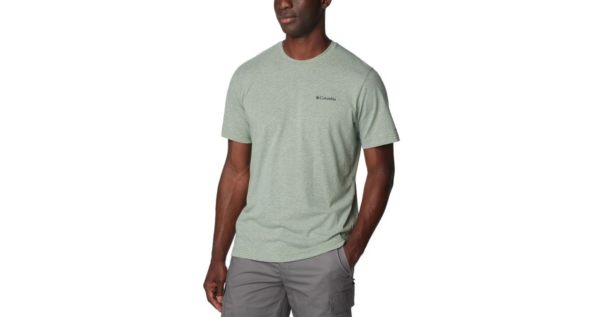 Columbia Thistletown Hills T-shirt in Green for Men