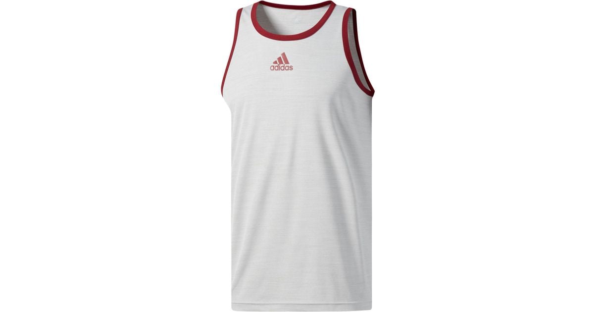 adidas heathered tank top