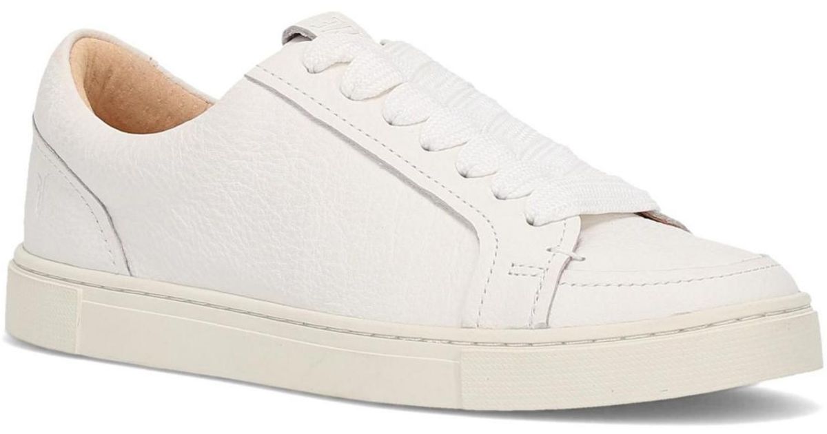frye ivy white sneakers