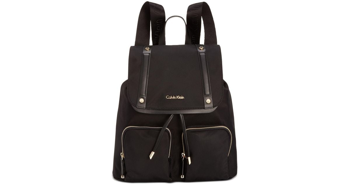 calvin klein teodora cargo backpack