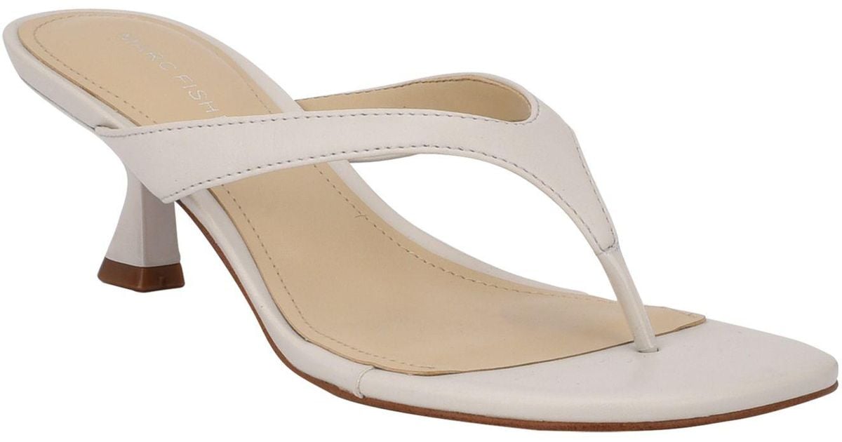 marc fisher thong low heel sandals
