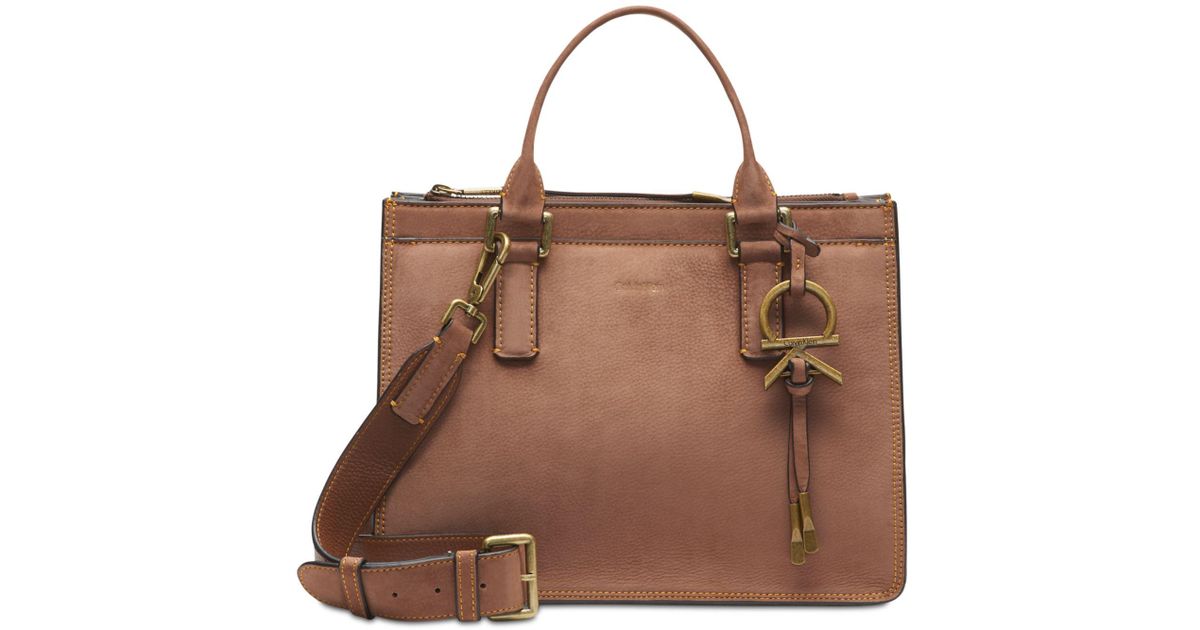 calvin klein blanche satchel