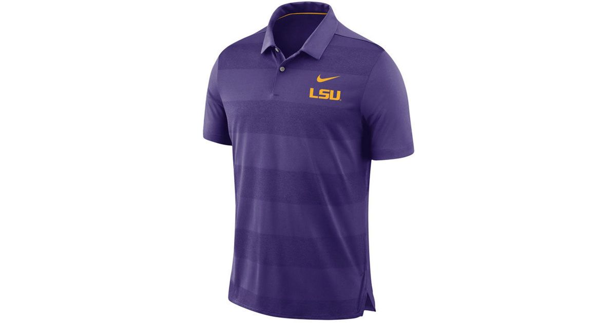 lsu nike coaches polo 2019