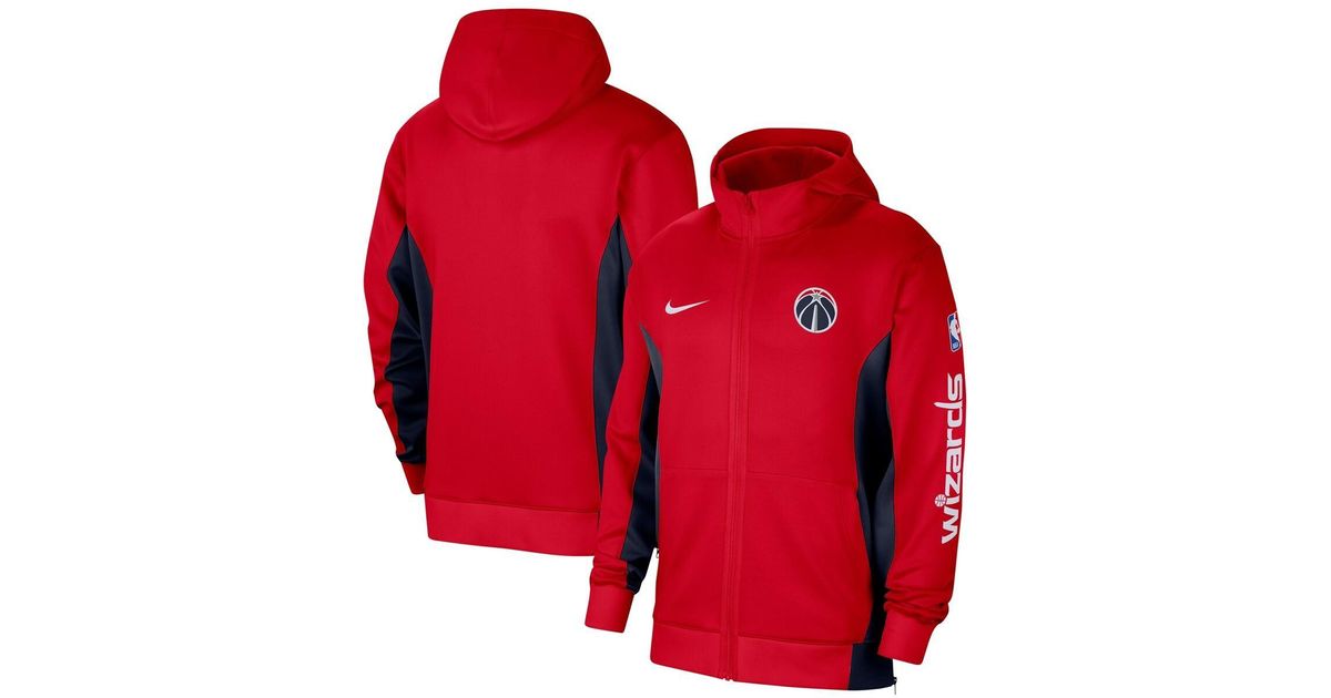 Nike Washington Wizards 2023/24 Authentic Showtime Full-zip Hoodie in ...