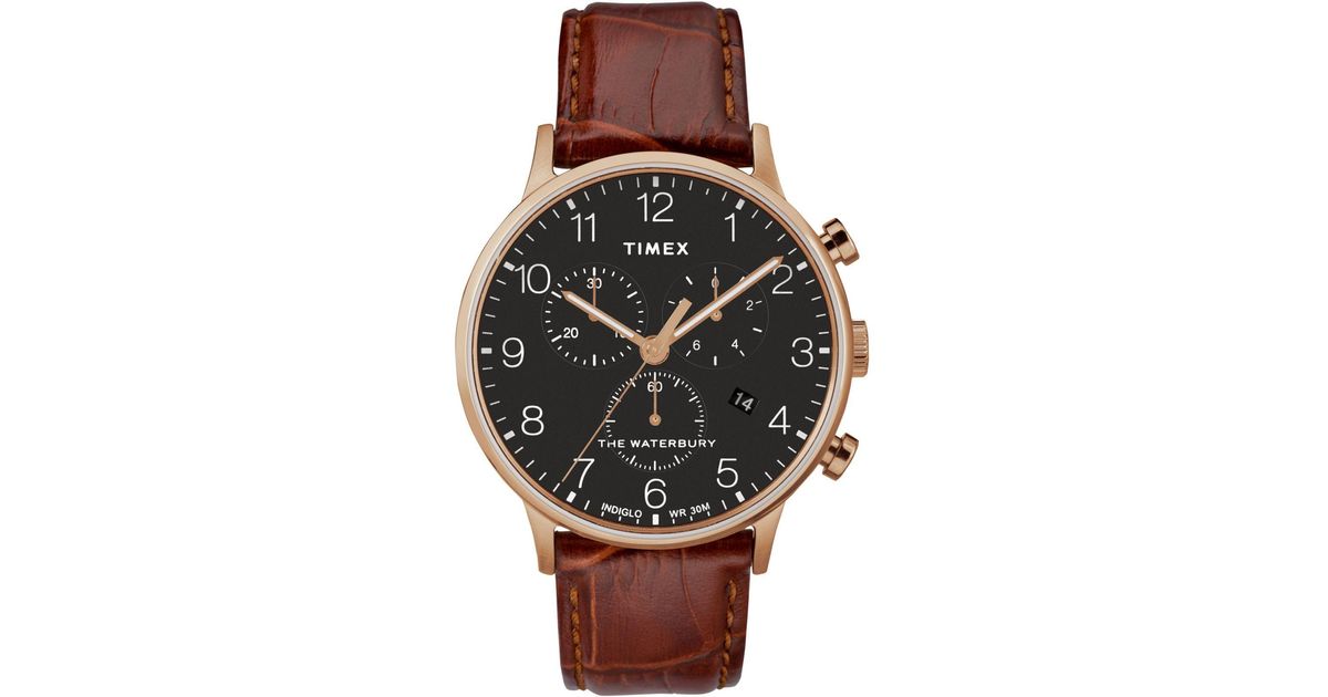 timex waterbury classic chronograph