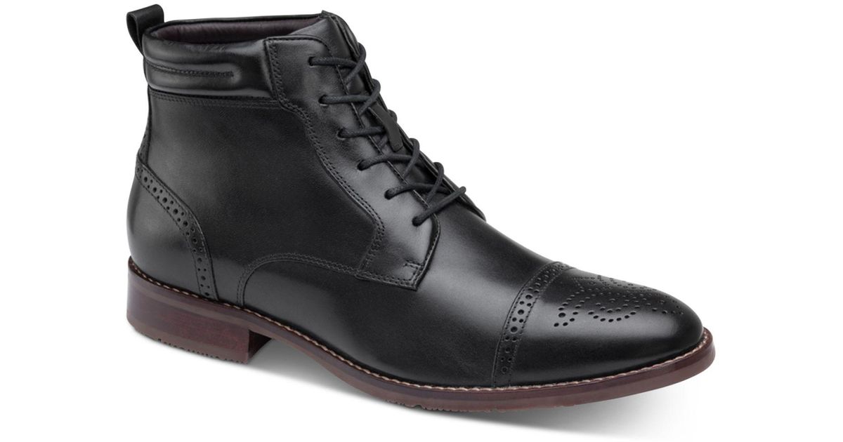 johnston and murphy mens boots sale