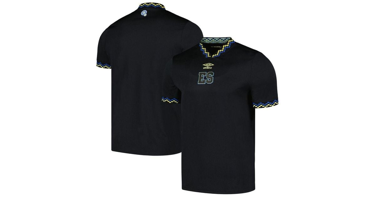 Umbro Black El Salvador National Team 2023/24 Third Replica Jersey for