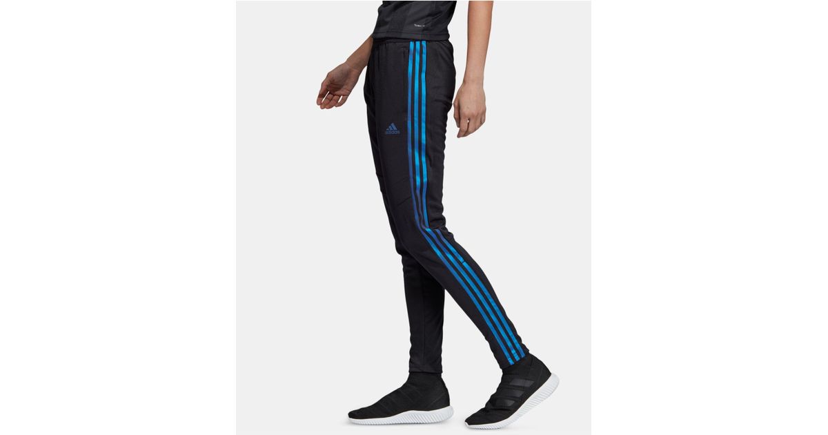 adidas Synthetic Pearl Essence Tiro Climacool® Soccer Pants in Black/Blue  Pearl (Blue) | Lyst
