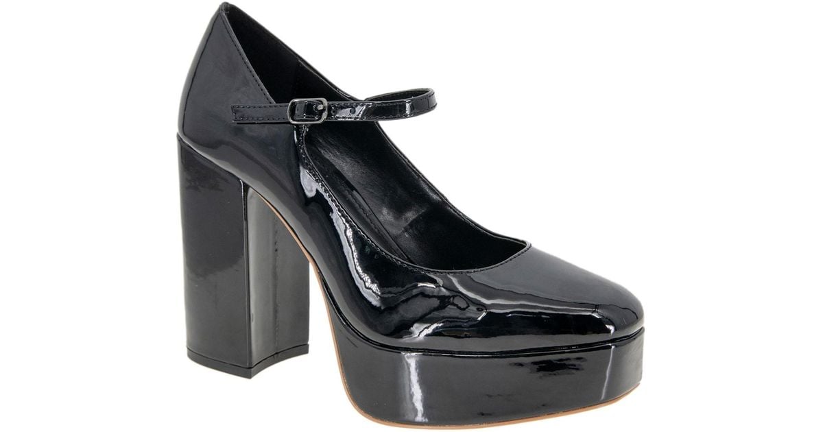 BCBGeneration Selica Platform Mary Jane Pump in Black Lyst