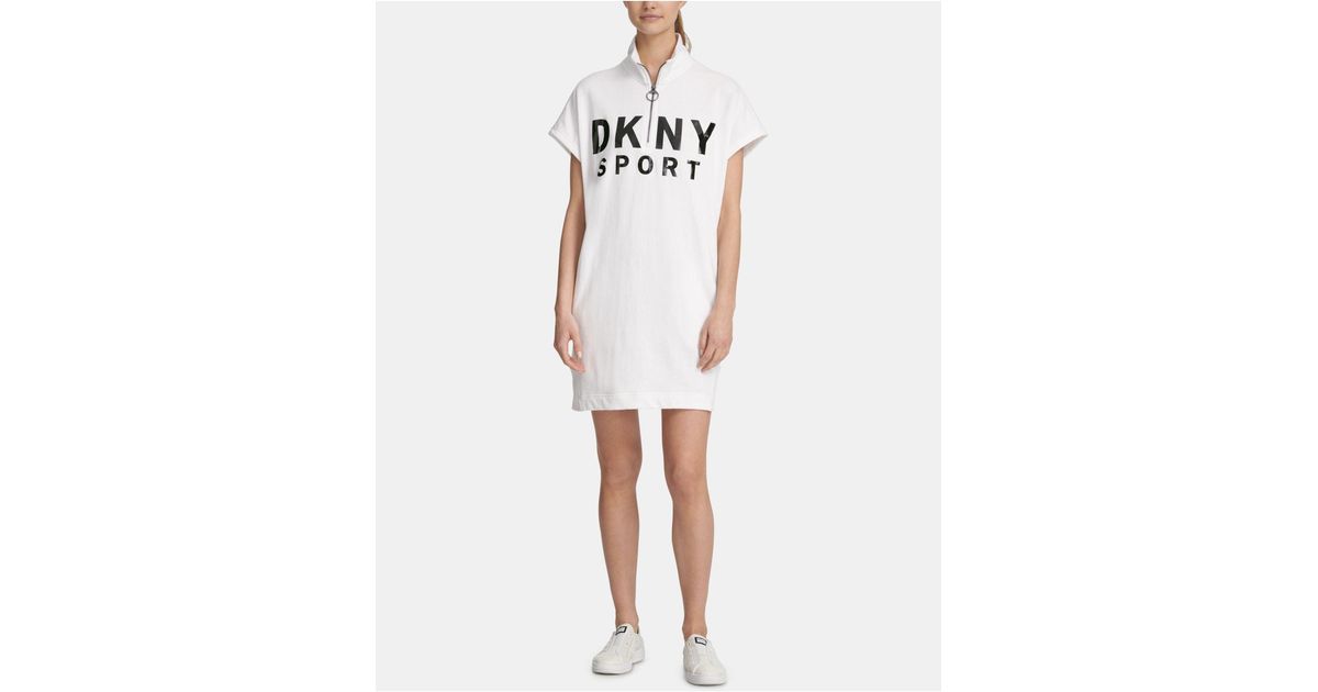dkny white dress macys