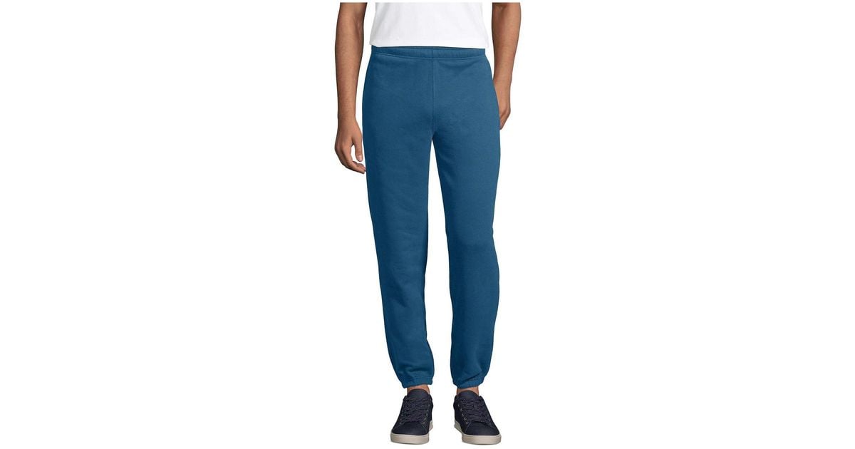 Lands' End Tall Serious Sweats Sweatpants in Blue for Men Lyst