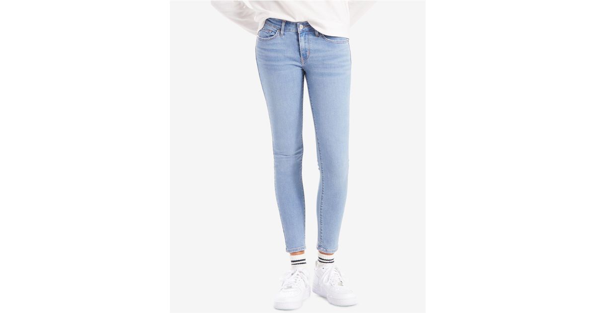 levi's 711 coolmax skinny ankle jeans