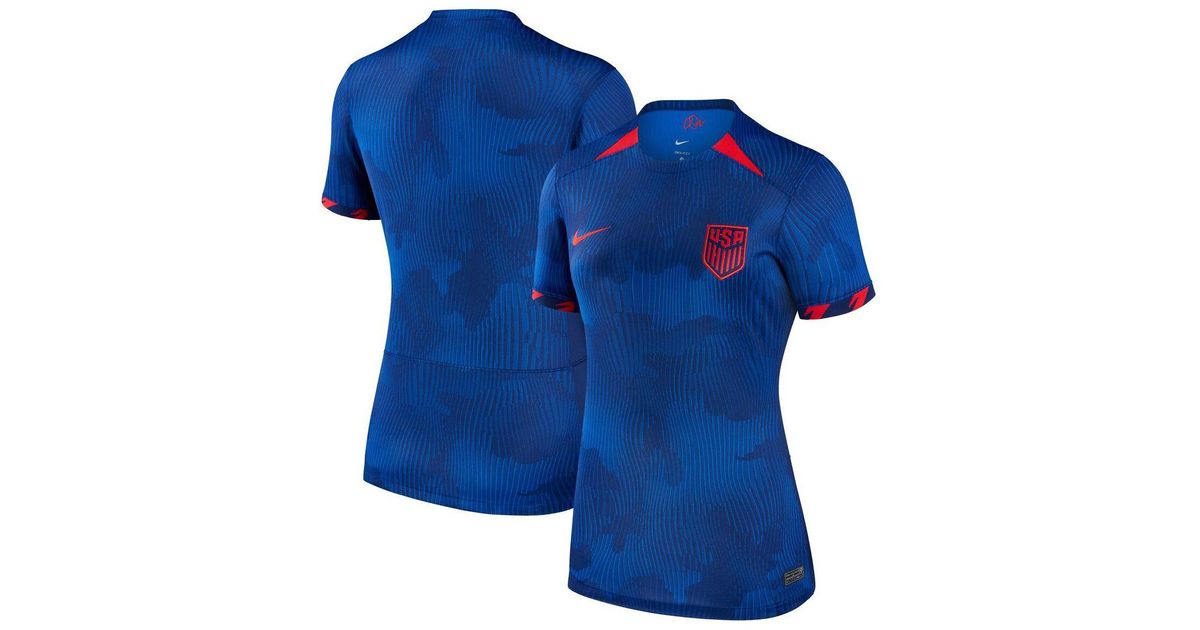 Nike Royal Usmnt 2023 Away Replica Jersey in Blue | Lyst