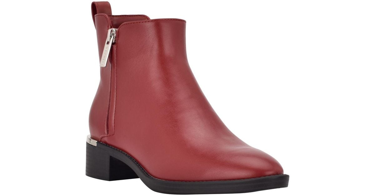 calvin klein deniece bootie