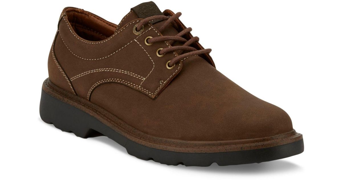 Dockers Denim Nelson Rugged Casual Oxford Shoes in Dark Tan (Brown) for ...