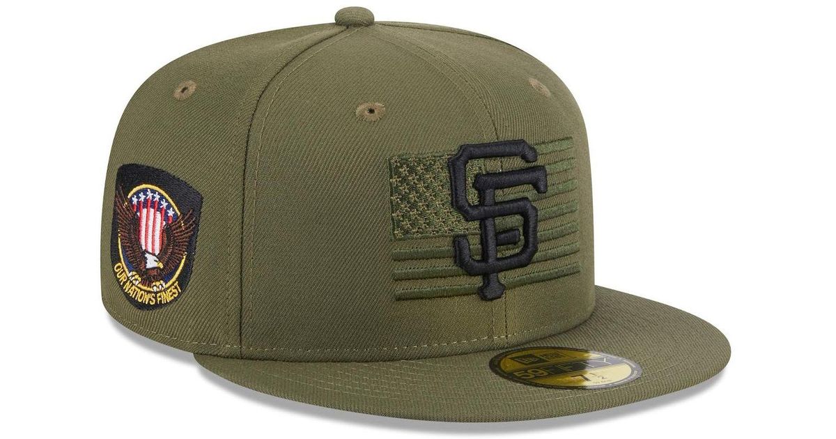 KTZ Green San Francisco Giants 2023 Armed Forces Day Onfield 59fifty