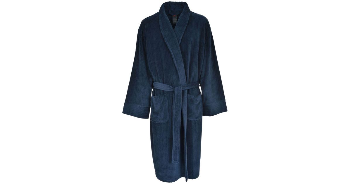 Hanes Robe in Blue for Men Lyst