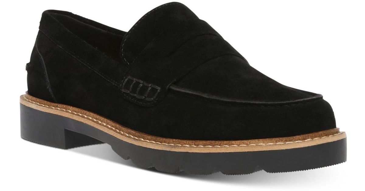 anne klein loafers black