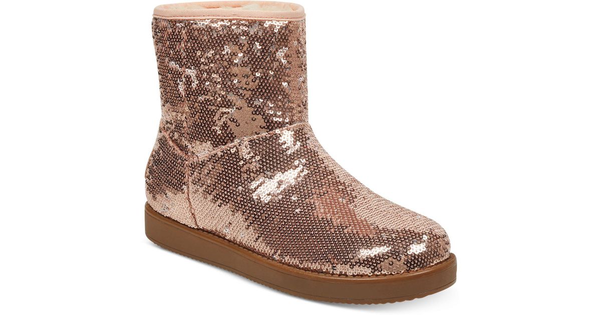 guess sequin boots