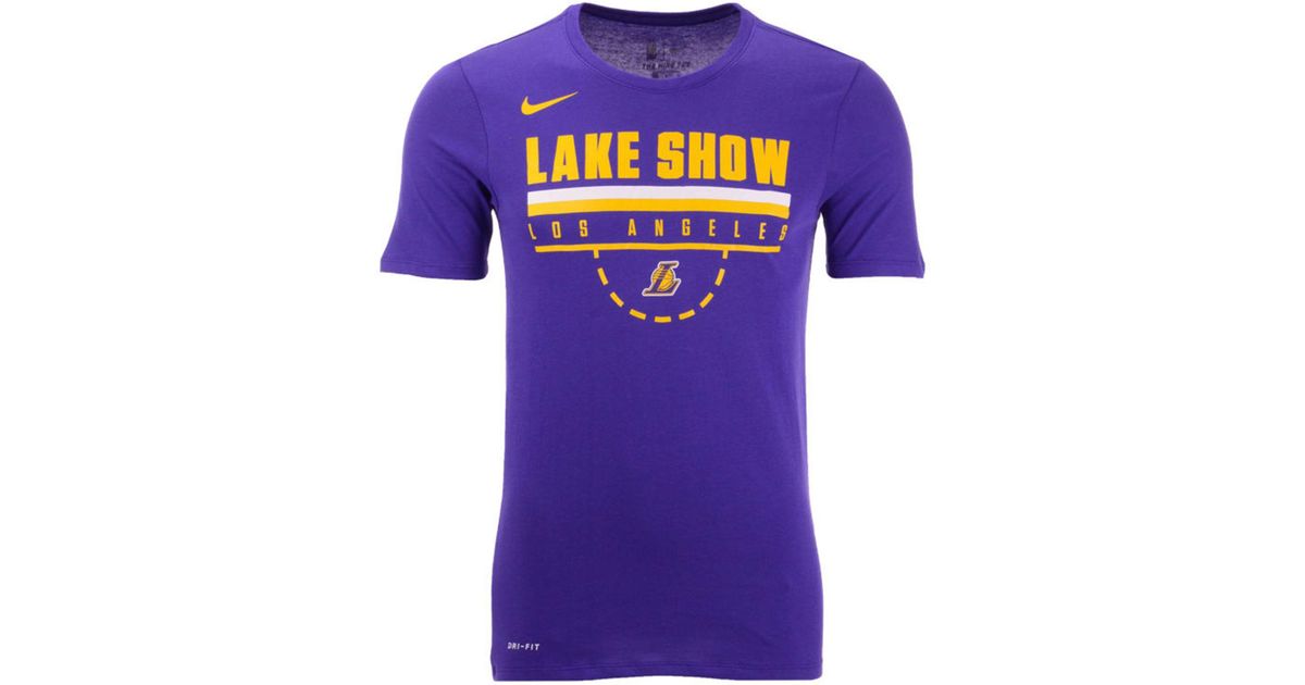 purple lakers shirt