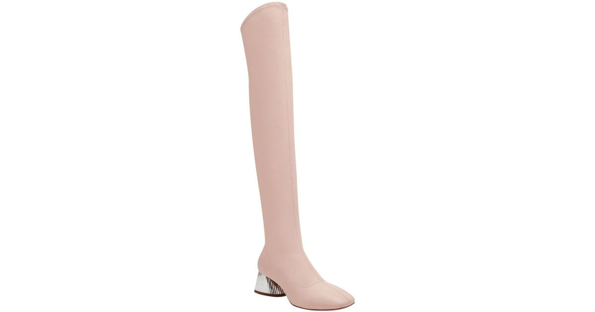 Katy Perry The Clarra Over-the-knee Boots in White | Lyst