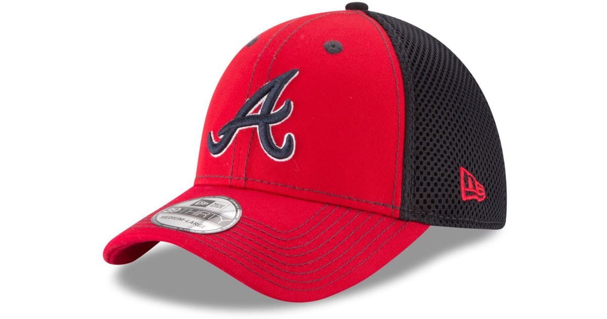 New Era Atlanta Braves MLB Neo 39THIRTY Stretch Fit Cap