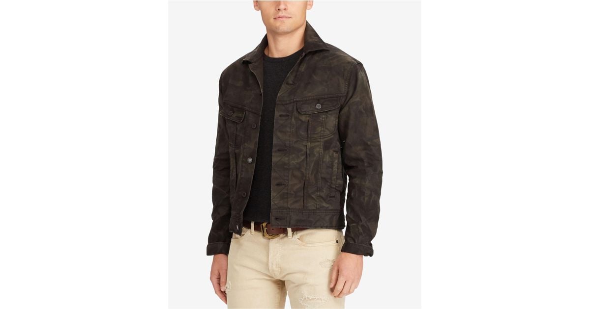 polo ralph lauren stretch denim trucker jacket