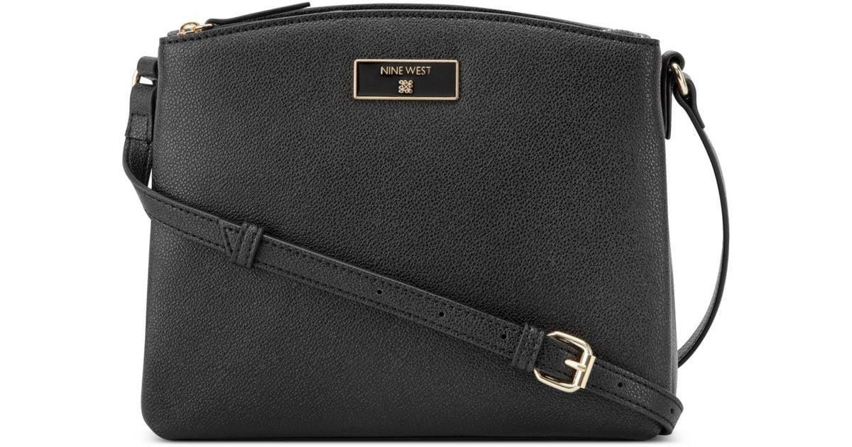 Portafoglio Nine West Mary CheckSec - Design Con Tasca E Cerniera, Fodera In Cotone - 5