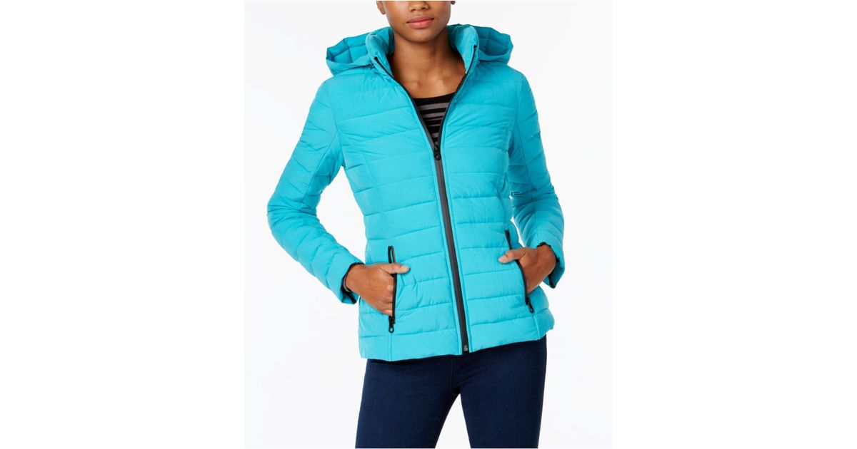 nautica packable puffer coat