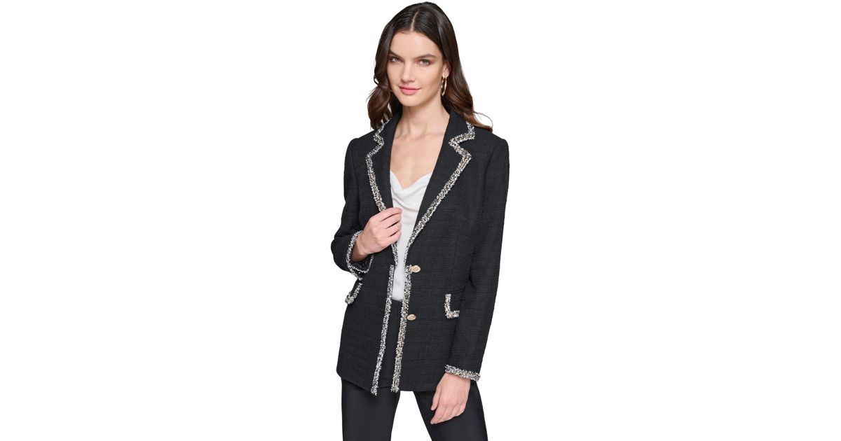 KARL LARGERFELD cropped jacket