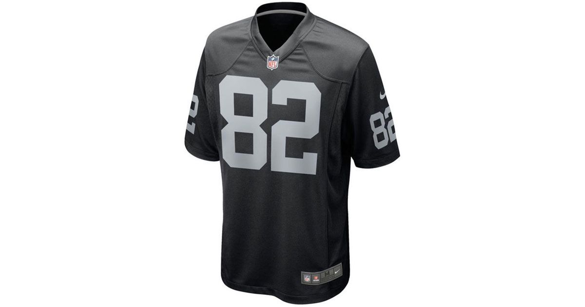 mens oakland raiders khalil mack nike black game jersey