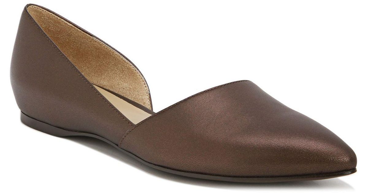 naturalizer leather comfort flats
