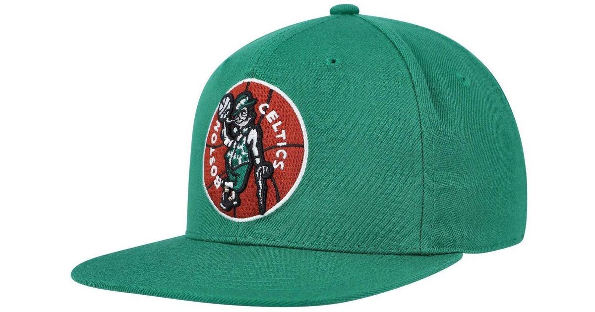 Boston Celtics Team Ground 2.0 Green Dad Cap - Mitchell & Ness cap