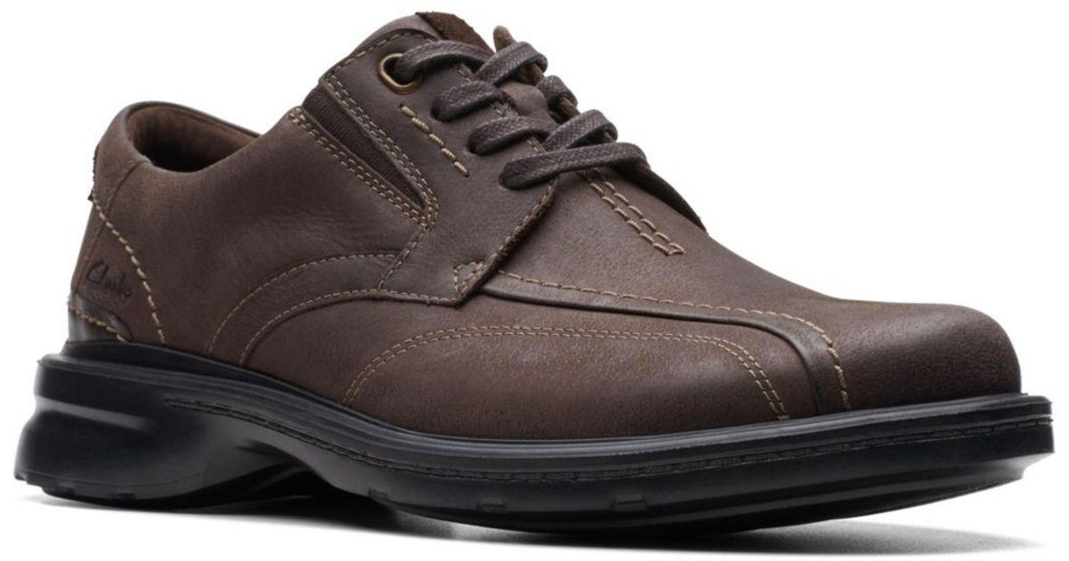 Clarks Gessler Lace Casual Shoes in Brown for Men | Lyst