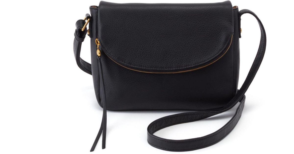 Hobo International Fern Messenger Crossbody Bag in Black Lyst