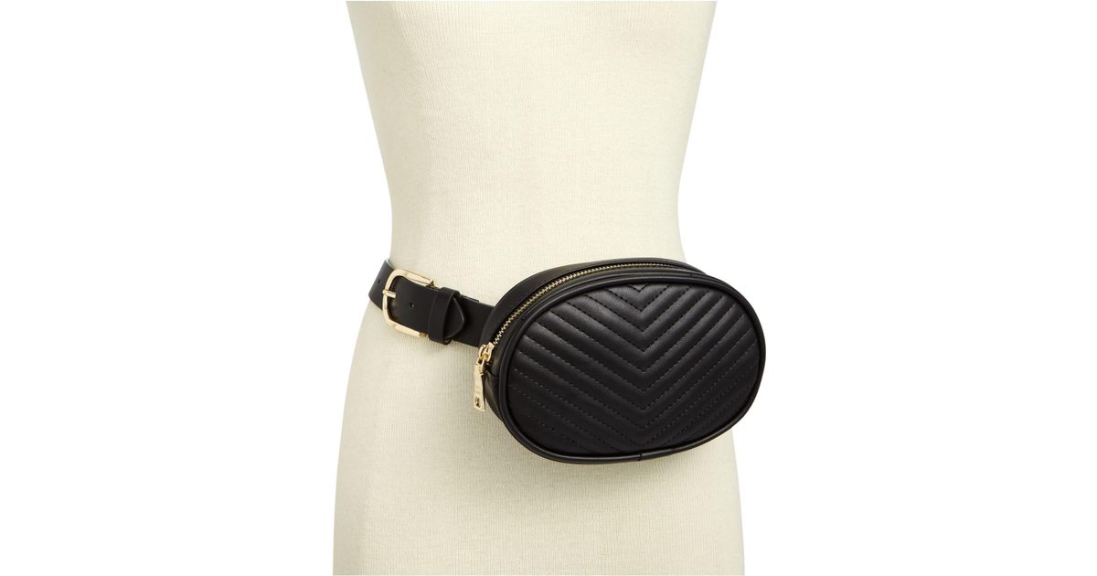 Steve madden chevron quilted fanny pack Clearance