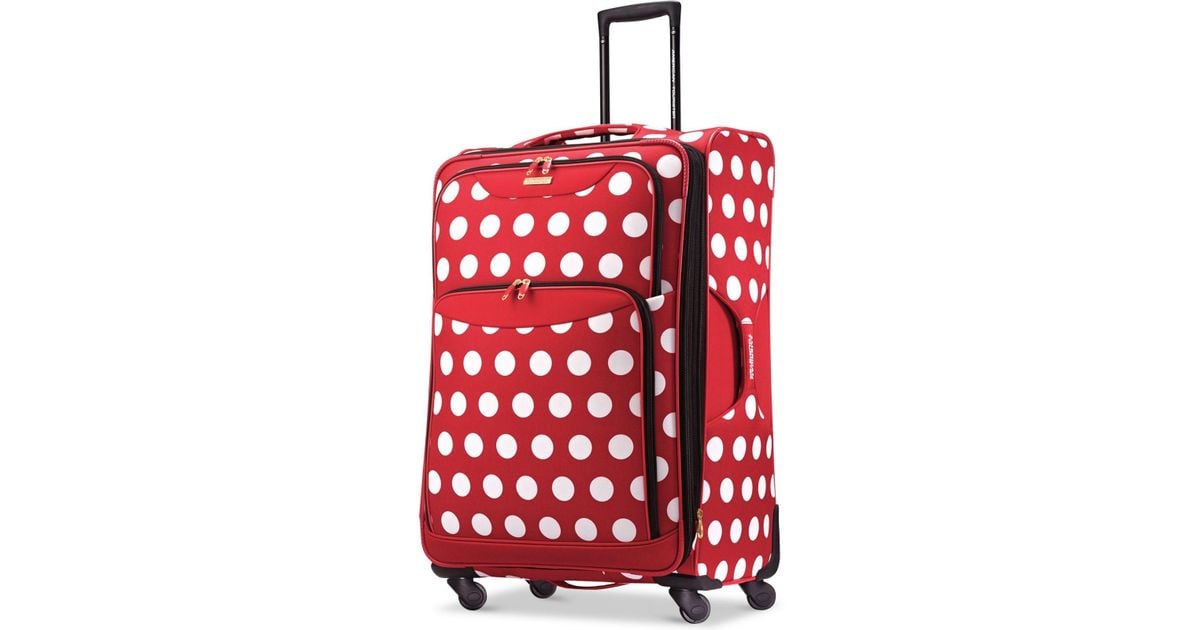 American Tourister Disney Minnie Mouse Polka Dot 28" Spinner Suitcase