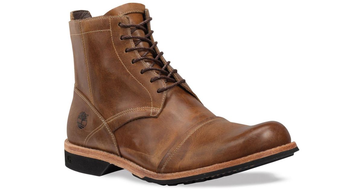 does timberland use real leather